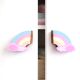 Handcrafted Acacia Wood Cloudy Rainbow Handle Pair